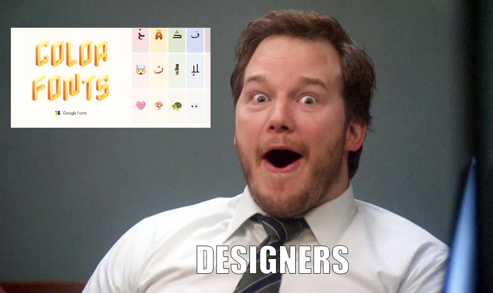 Designer impressed over Color Fonts