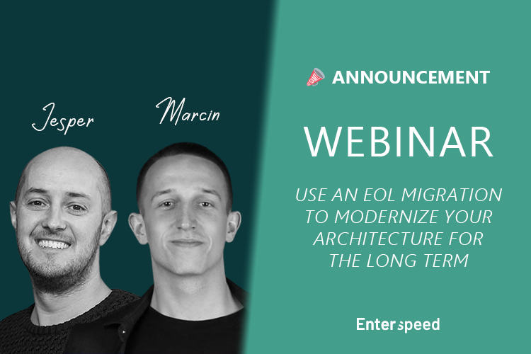 Thumbnail for blog post: Webinar: Use EOL migration to modernise your architecture  🚀