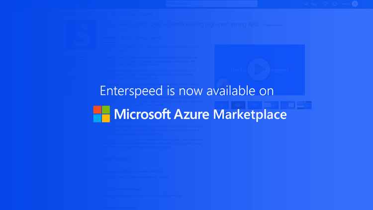 Thumbnail for blog post: Sign up for Enterspeed directly through Microsoft Azure Marketplace 💪